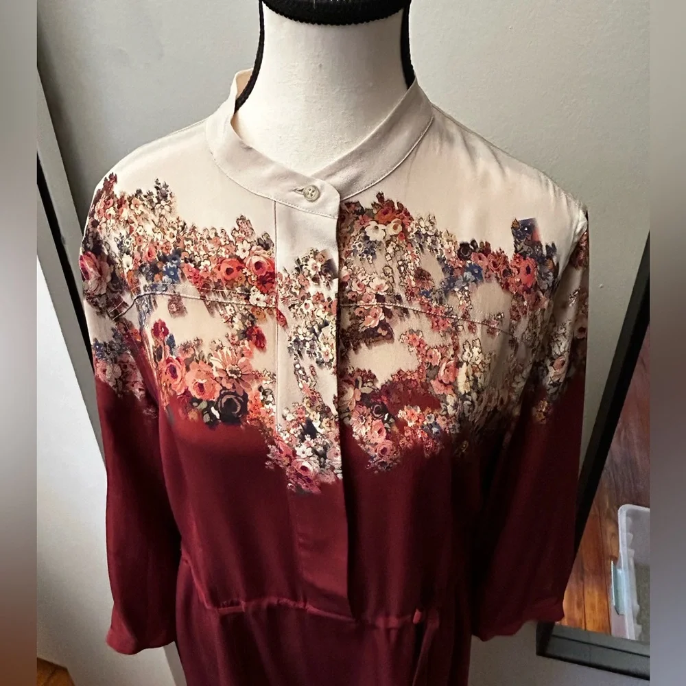 All Saints 100% Silk Dress - Picture 1 of 9